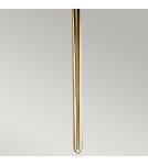 Bathroom wall lamps - Elstead MONA Wall lamp G9 2x3.5W IP44 Brass KL-MONA-L-PB - product 3