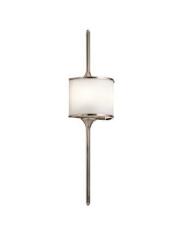 Elstead MONA Wall lamp G9 2x3.5W IP44 Zinc KL-MONA-L-CLP