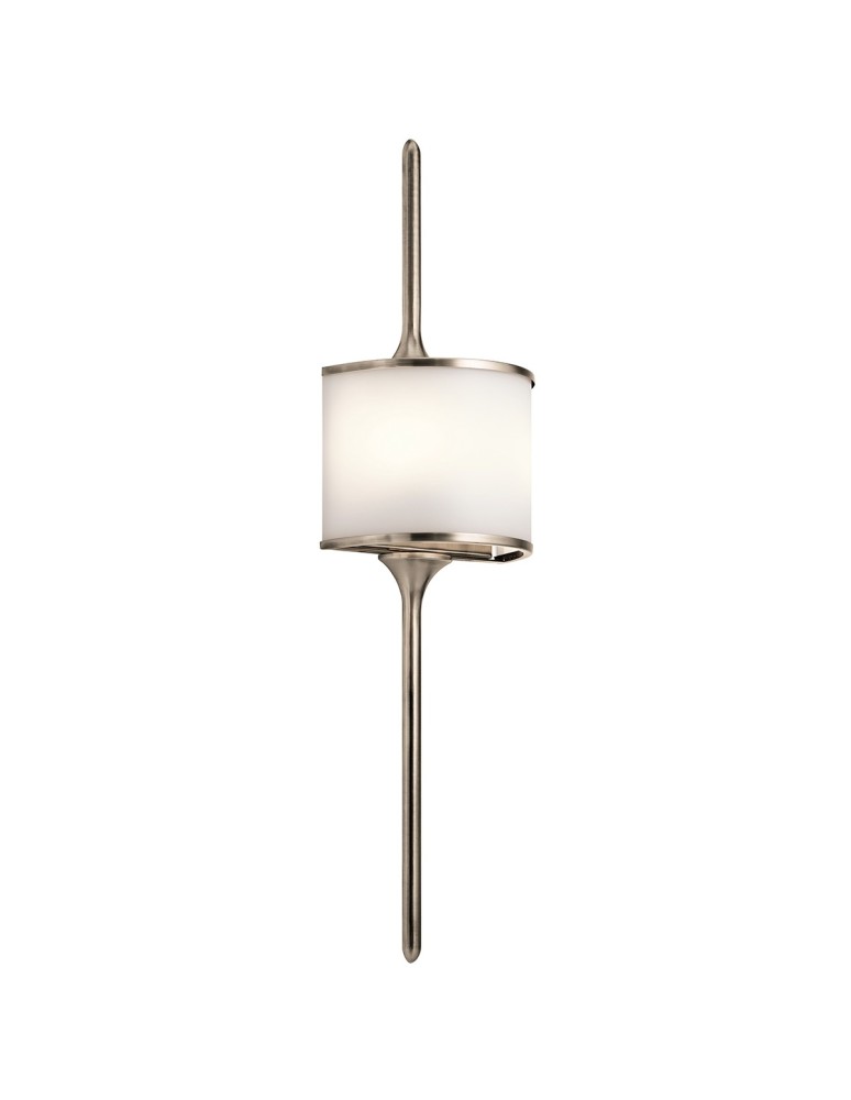 Bathroom wall lamps - Elstead MONA Wall lamp G9 2x3.5W IP44 Zinc KL-MONA-L-CLP - product kolory-swiatla.pl 1
