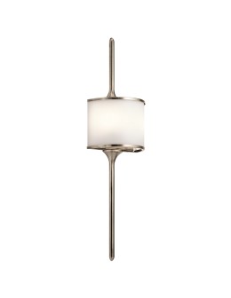 Elstead MONA Wall lamp G9 2x3.5W IP44 Zinc KL-MONA-L-CLP