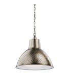 Lampy wiszące - Elstead MISSOULA Wisząca E27 1x60W Cynkowy KL-MISSOULA-P-M - produkt 1