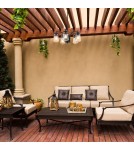 Loft chandeliers - Elstead LYNDON Outdoor Chandelier E27 5x75W IP44 Brown KL-LYNDON-5P-AZ - product 2