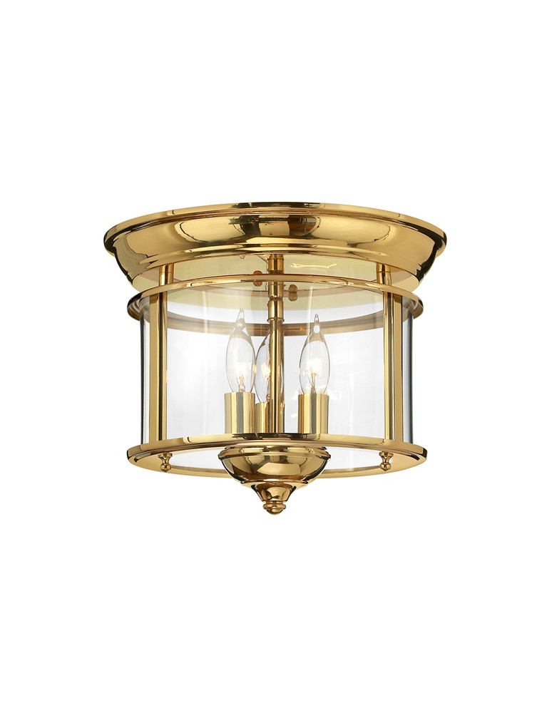 Ceiling lamps - Hinkley GENTRY 3x40W E14 HK/GENTRY/F PB Plafond. - product kolory-swiatla.pl 1