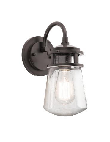 Elstead LYNDON Wall lamp E27 1x75W IP44 Brown KL-LYNDON2-S-AZ