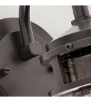 Outdoor wall lamps - Elstead LYNDON Wall lamp E27 1x75W IP44 Brown KL-LYNDON2-S-AZ - product 2