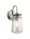 Elstead LYNDON Wall lamp E27 1x100W IP44 Brushed Aluminum KL-LYNDON2-M-BA
