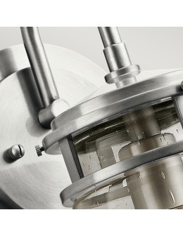 Elstead LYNDON Kinkiet E27 1x100W IP44 Szczotkowane Aluminium KL-LYNDON2-M-BA - produkt 2