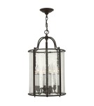 Hampton style chandeliers - Hinkley GENTRY 6x60W E14 HK/GENTRY/P/L OB Pendant. - product 1