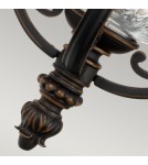 Outdoor wall lamps - Elstead LUVERNE Wall lamp E27 1x100W IP44 Antique Bronze KL-LUVERNE2-S - product 4