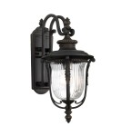 Outdoor wall lamps - Elstead LUVERNE Wall lamp E27 1x100W IP44 Antique Bronze KL-LUVERNE2-M - product 1