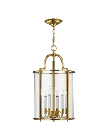 Hinkley GENTRY 6x60W E14 HK/GENTRY/P/L PB Pendant.
