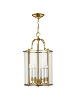 Hinkley GENTRY 6x60W E14 HK/GENTRY/P/L PB Pendant.