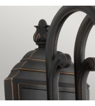 Outdoor wall lamps - Elstead LUVERNE Wall lamp E27 1x100W IP44 Antique Bronze KL-LUVERNE2-M - product 3