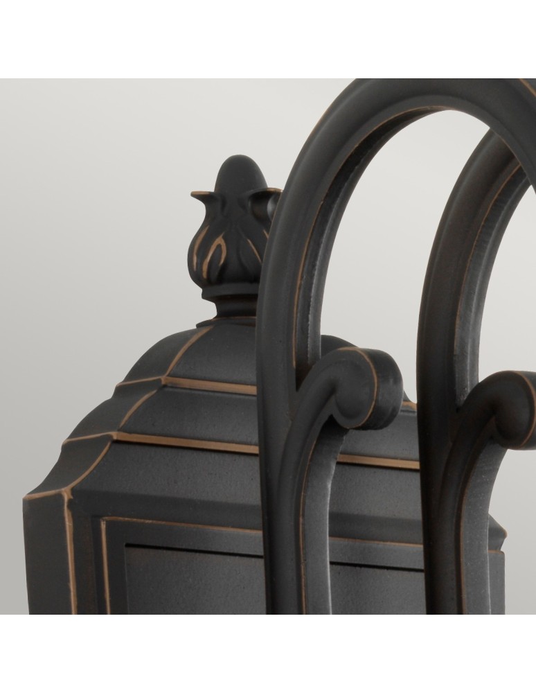 Outdoor wall lamps - Elstead LUVERNE Wall lamp E27 1x100W IP44 Antique Bronze KL-LUVERNE2-M - product kolory-swiatla.pl 3