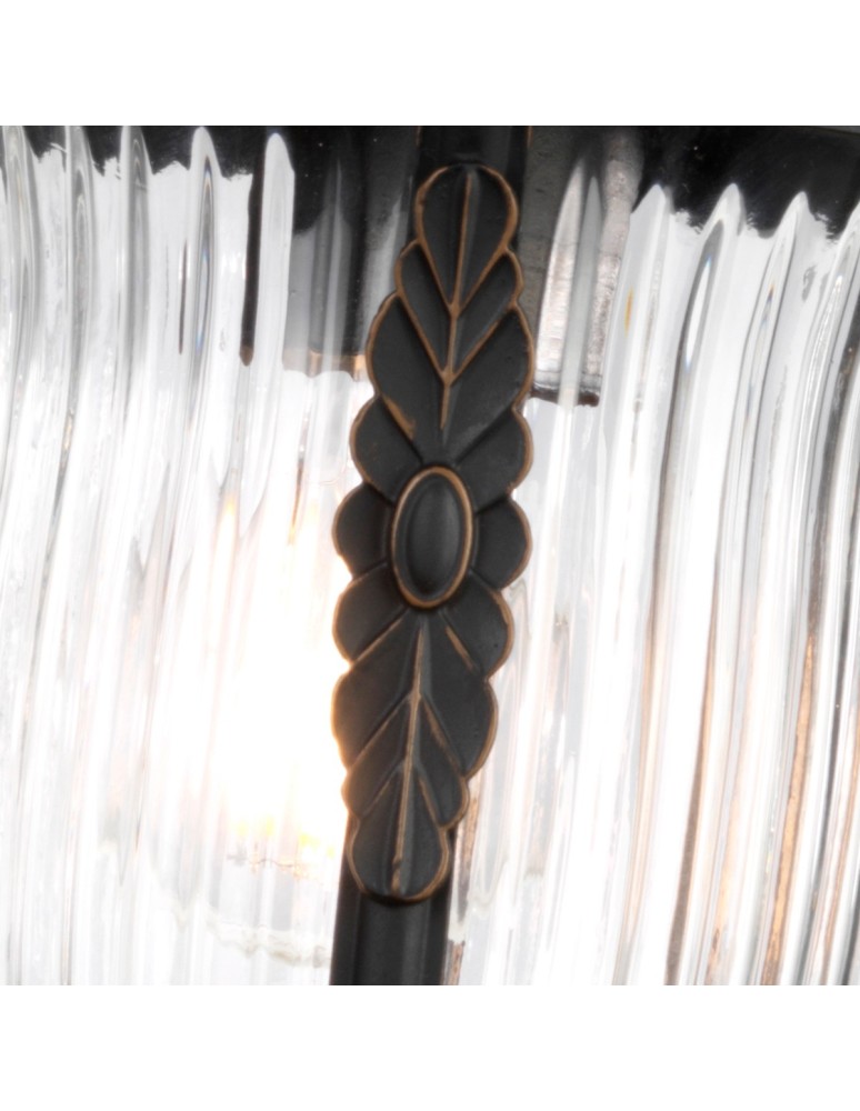 Outdoor wall lamps - Elstead LUVERNE Wall lamp E27 1x100W IP44 Antique Bronze KL-LUVERNE2-M - product kolory-swiatla.pl 5