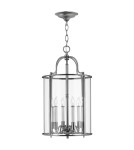Hampton style chandeliers - Hinkley GENTRY 6x60W E14 HK/GENTRY/P/L PW Pendant. - product 1