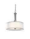 Elstead LACEY Pendant E27 4x60W Zinc KL-LACEY-P-L-AP