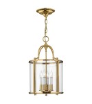 Hampton style chandeliers - Hinkley GENTRY 4x60W E14 HK/GENTRY/P/M PB Pendant. - product 1