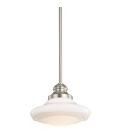 Lampy wiszące - Elstead KELLER Wisząca E27 1x60W Nikiel KL-KELLER-S-NI - produkt 1