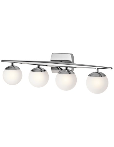 Elstead JASPER Wall lamp G9 4x3W IP44 Chrome KL-JASPER4-BATH