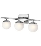 Bathroom wall lamps - Elstead JASPER Wall lamp G9 3x3W IP44 Chrome KL-JASPER3-BATH - product 1