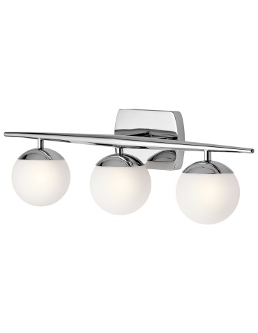 Elstead JASPER Wall lamp G9 3x3W IP44 Chrome KL-JASPER3-BATH