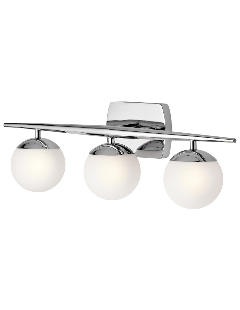 Bathroom wall lamps - Elstead JASPER Wall lamp G9 3x3W IP44 Chrome KL-JASPER3-BATH - product kolory-swiatla.pl 1