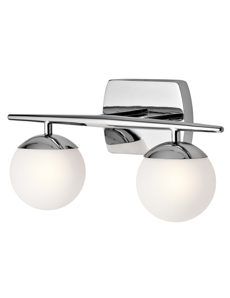 Bathroom wall lamps - Elstead JASPER Wall lamp G9 2x3W IP44 Chrome KL-JASPER2-BATH - product kolory-swiatla.pl 1