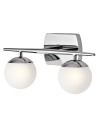 Elstead JASPER Wall lamp G9 2x3W IP44 Chrome KL-JASPER2-BATH