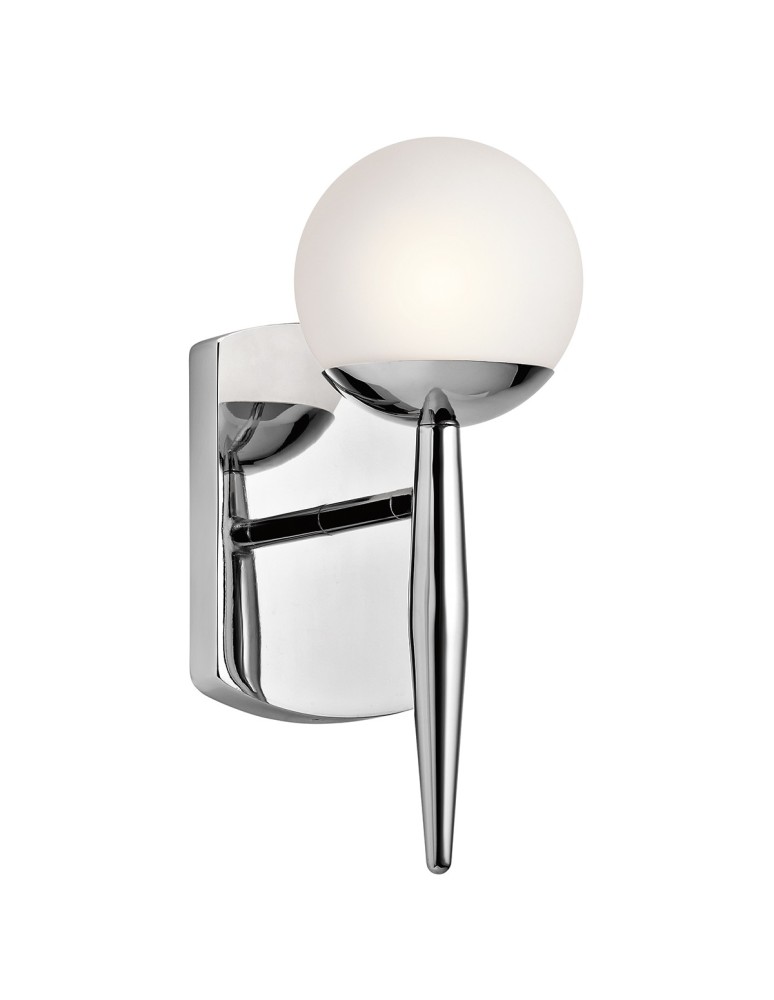 Bathroom wall lamps - Elstead JASPER Wall lamp G9 1x3W IP44 Chrome KL-JASPER1-BATH - product kolory-swiatla.pl 1