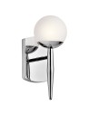Elstead JASPER Wall lamp G9 1x3W IP44 Chrome KL-JASPER1-BATH
