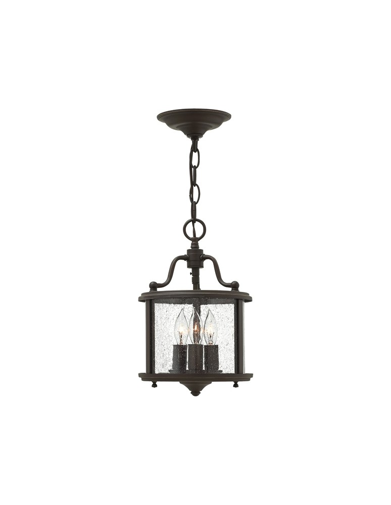 Żyrandole w stylu Hampton - Hinkley GENTRY 3x60W E14 HK/GENTRY/P/S OB Wisząca - produkt kolory-swiatla.pl 1