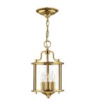 Hampton style chandeliers - Hinkley GENTRY 3x60W E14 HK/GENTRY/P/S PB Pendant. - product 1