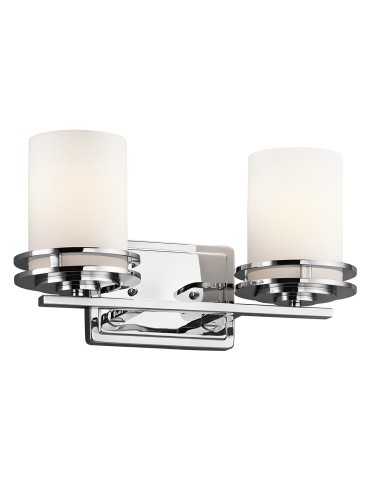 Elstead HENDRIK Wall lamp G9 2x3W IP44 Chrome KL-HENDRIK2-BATH