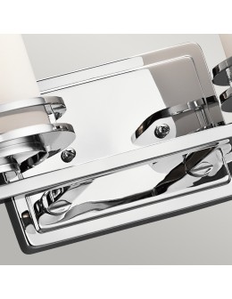 Elstead HENDRIK Kinkiet G9 2x3W IP44 Chrom KL-HENDRIK2-BATH - produkt 2