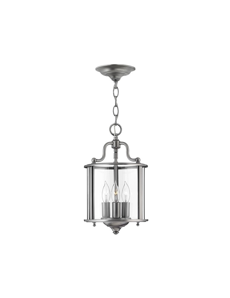 Hampton style chandeliers - Hinkley GENTRY 3x40W E14 HK/GENTRY/P/S PW Plafond. - product kolory-swiatla.pl 1