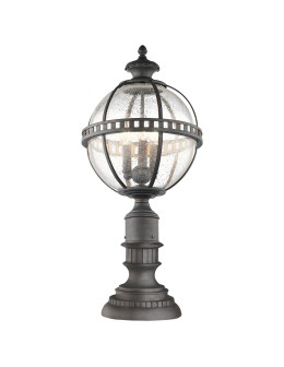Elstead HALLERON Outdoor Standing E14 3x60W IP44 Antique Bronze KL-HALLERON-3M