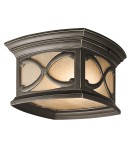 Outdoor ceiling lamps - Elstead FRANCEASI Plafond E27 2x60W IP44 Antique Bronze KL-FRANCEASI-F - product 1