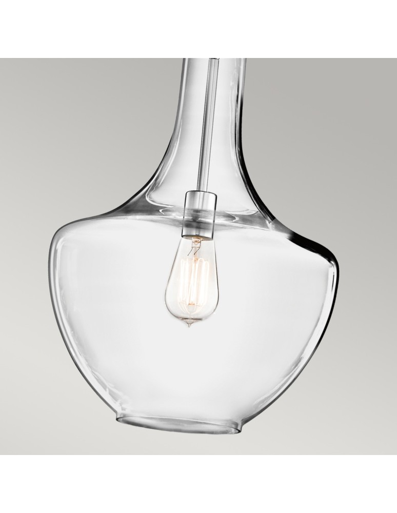 Pendant lamps - Elstead EVERLY Pendant E27 1x60W Chrome KL-EVERLY-P-M-CH - product kolory-swiatla.pl 4