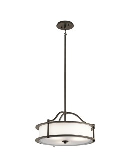 Elstead EMORY Pendant E27 3x100W Zinc KL-EMORY-P-S-OZ