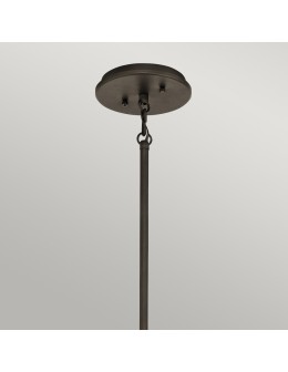 Elstead EMORY Pendant E27 3x100W Zinc KL-EMORY-P-S-OZ - product 2