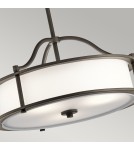 New York style pendant lamps - Elstead EMORY Pendant E27 3x100W Zinc KL-EMORY-P-S-OZ - product 3