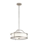 New York style pendant lamps - Elstead EMORY Pendant E27 3x100W Zinc KL-EMORY-P-S-CLP - product 1