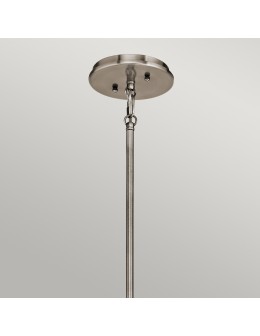 Elstead EMORY Pendant E27 3x100W Zinc KL-EMORY-P-S-CLP - product 2