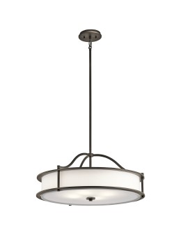 Elstead EMORY Wisząca E27 4x100W Cynkowy KL-EMORY-P-M-OZ