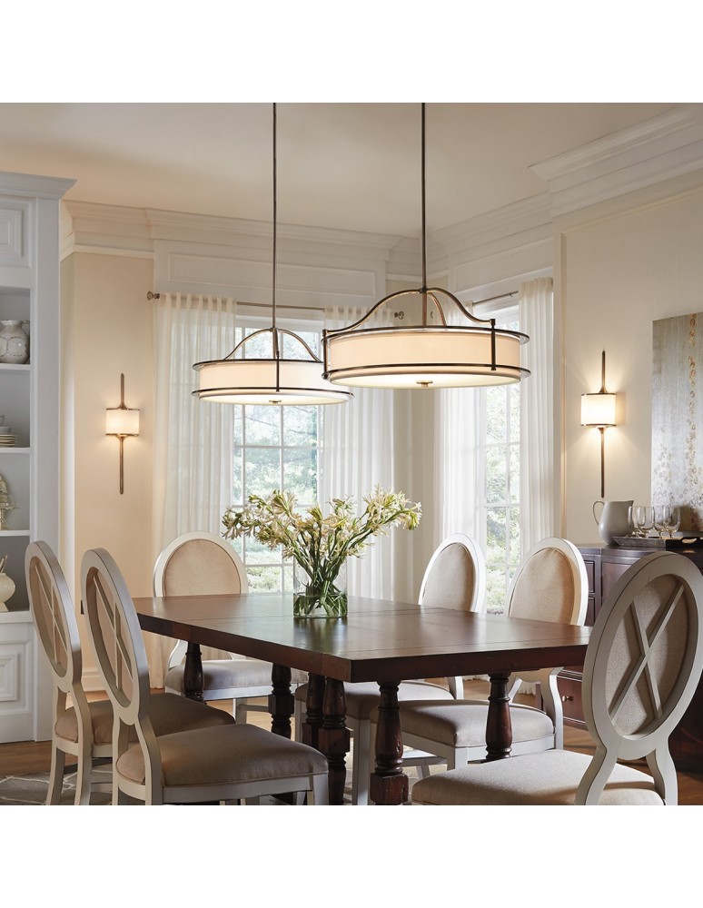 New York style pendant lamps - Elstead EMORY Pendant E27 4x100W Zinc KL-EMORY-P-M-OZ - product kolory-swiatla.pl 2