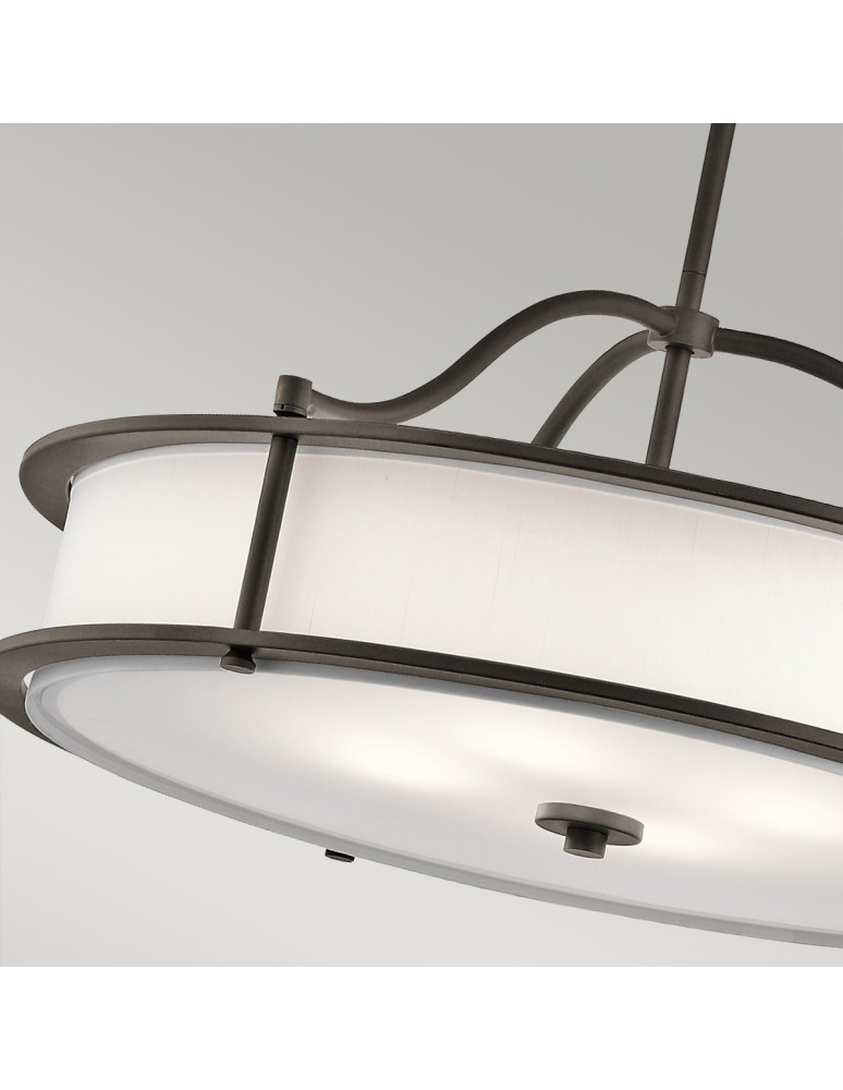 New York style pendant lamps - Elstead EMORY Pendant E27 4x100W Zinc KL-EMORY-P-M-OZ - product kolory-swiatla.pl 4