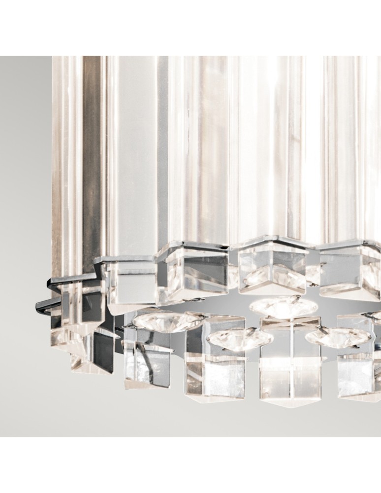 Pendant lamps - Elstead CRYSTAL SKYE Pendant G9 2x3W Chrome KL-CRYSTAL-SKYE-MP. - product kolory-swiatla.pl 3