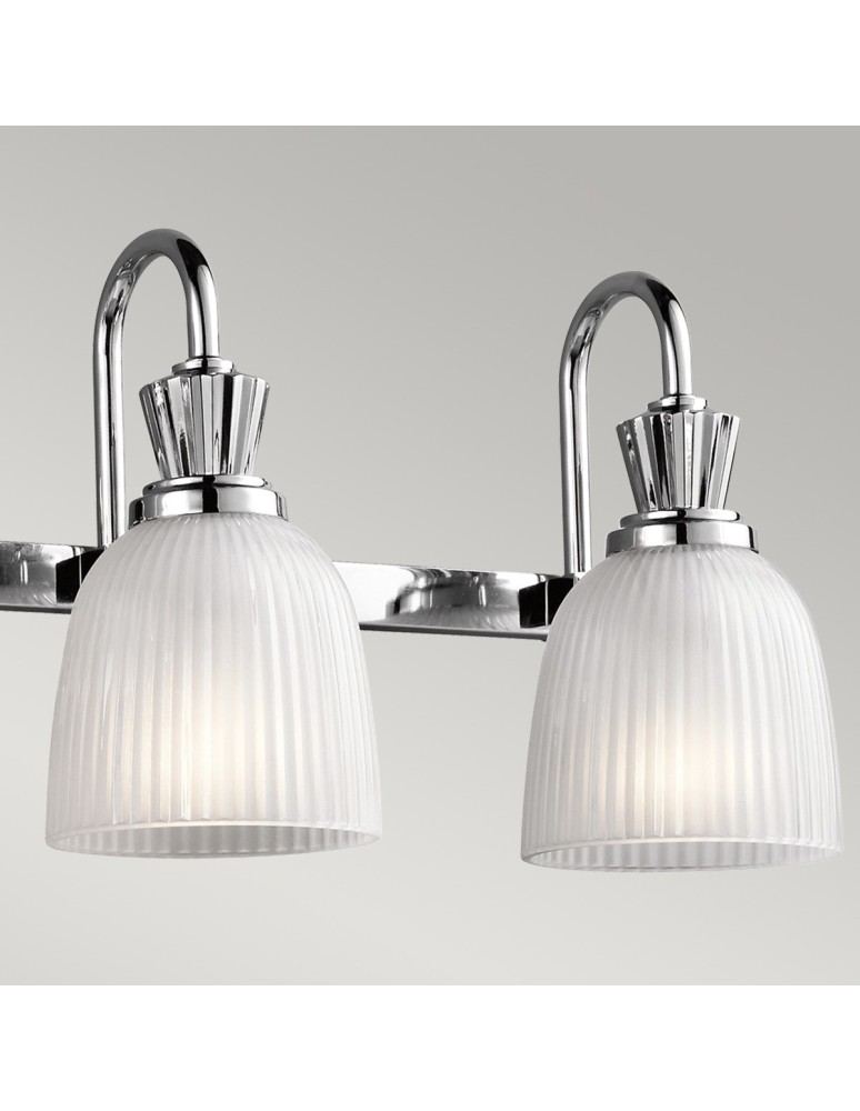Bathroom wall lamps - Elstead CORA Wall lamp G9 4x3W IP44 Chrome KL-CORA4-BATH - product kolory-swiatla.pl 4