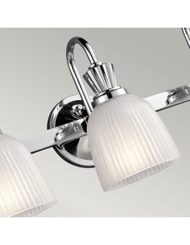 Elstead CORA Wall lamp G9 3x3W IP44 Chrome KL-CORA3-BATH - product 2
